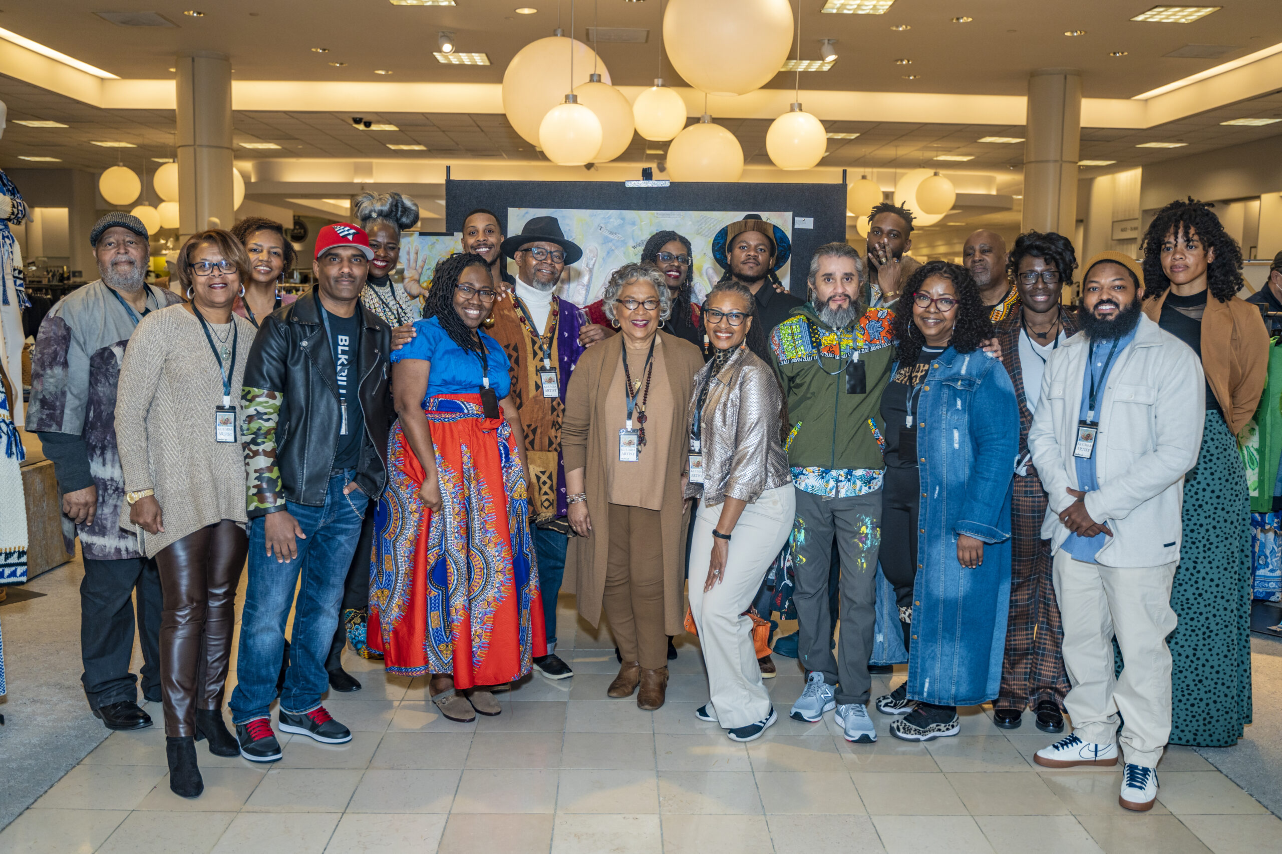 The Black Art Today Foundation Cohort Members.