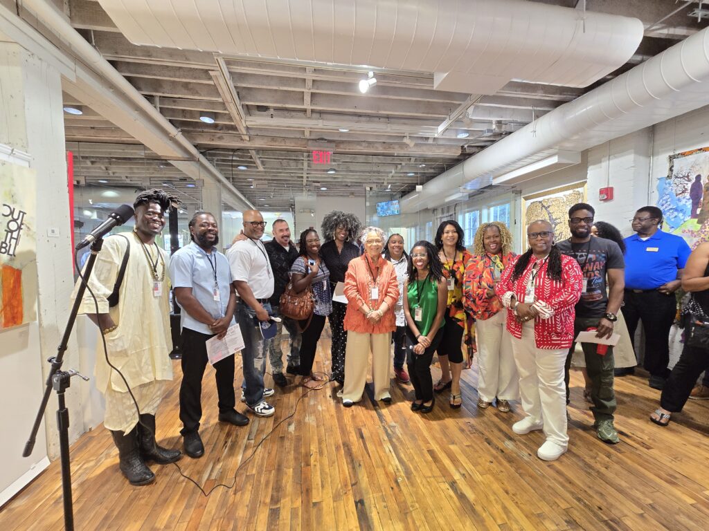 The Black Art Today Foundation cohort members. 