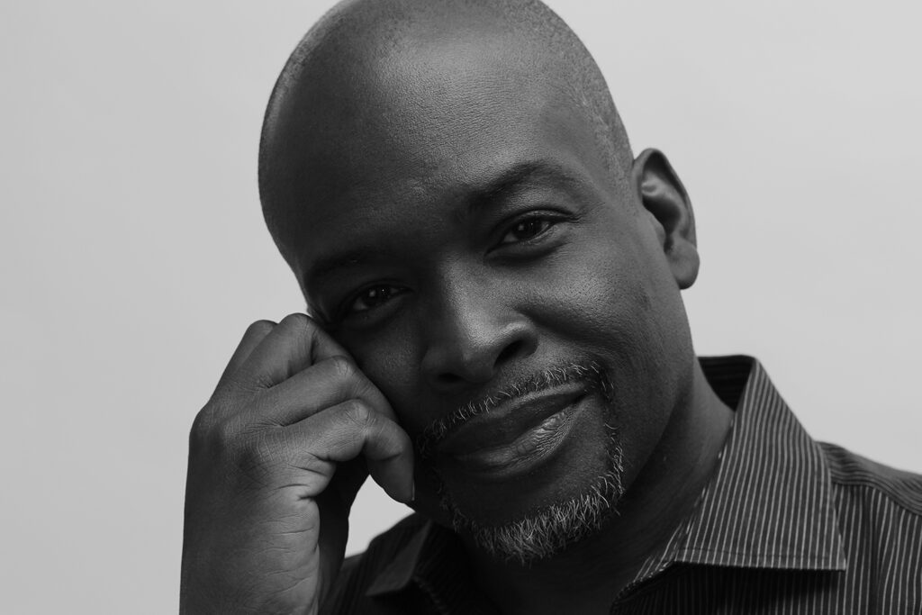 The Black Art Today Foundation Officer, Larry "Poncho" Brown. 